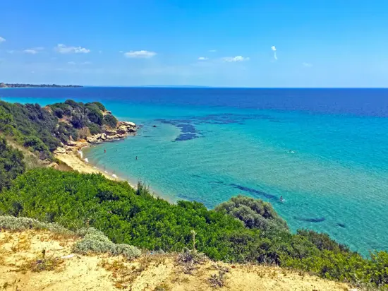 Παραλία κοντά στη Villa Fofo